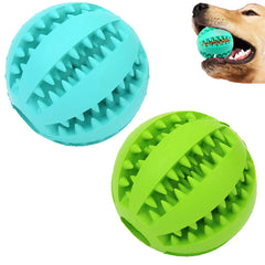 Sunglow bola juguete mordedor para perros, ayuda a mordisquear y limpiar dientes