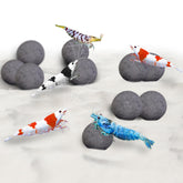 SunGrow Bolas para camarones: equilibrio del agua para bienestar general del acuario.