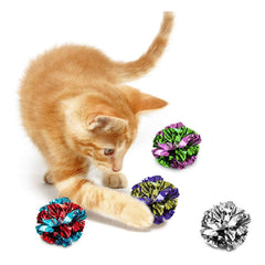 SunGrow juguete crujiente con sonido para gatitos curiosos