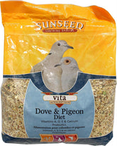 Sunseed Vita Sunscript Dove Pigeon en empaque práctico para almacenamiento diario