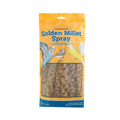 Sunseed ramo de mijo para aves pequeñas, golosina para periquitos, jilguueros y canarios, ideal como snack diario