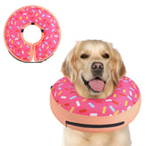 Collar dona inflable Supet en uso, confort y libertad de movimiento para el perro