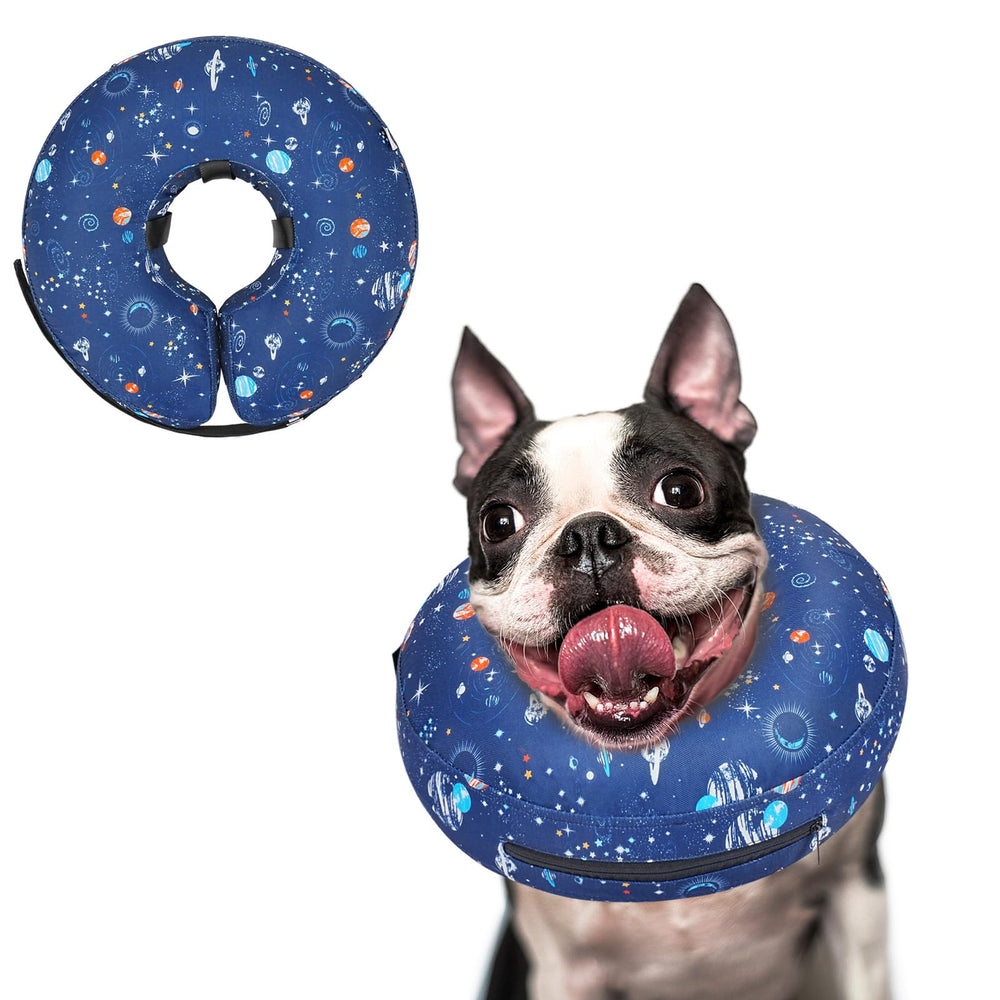 Supet collar inflable donut para postoperatorio protege la herida sin incomodar