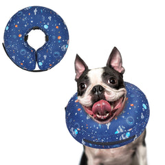 Supet collar inflable donut para postoperatorio protege la herida sin incomodar