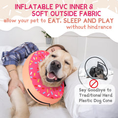 Supet cono inflable con ajuste de velcro para un ajuste perfecto.