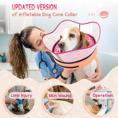 Concha desmontable del collar dona inflable de Supet facilita limpieza