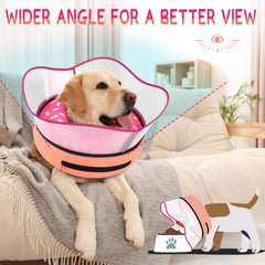 Supet collar inflable con funda lavable favorece higiene diaria