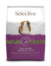 Supreme Petfoods Science Selective para cobayas, alimento diario que favorece la digestión y dientes.
