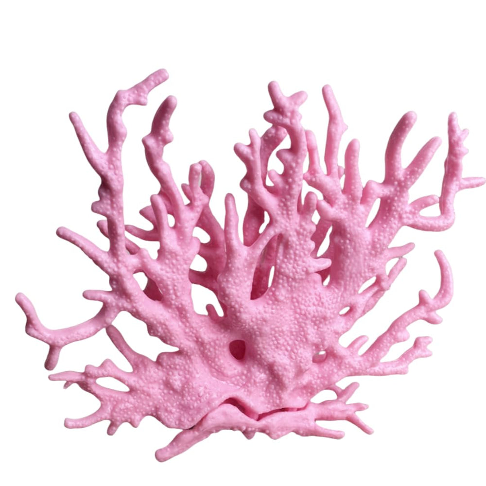 SwandTanpand corales artificiales rosa mediano para acuario, decoran con realismo.