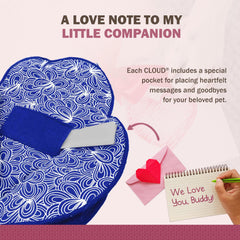 Sweet Goodbye Cloud para mascotas pequeñas índigo, ideal para peces, aves y roedores