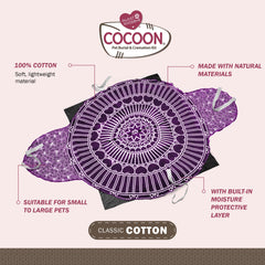 Sweet Goodbye Cocoon presenta un ataúd ecológico y transportable para ceremonias