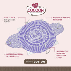 Sweet Goodbye Cocoon: cofín eco-amigable para un enterramiento respetuoso