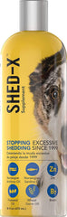 SynergyLabs Shed-X en botella, apoyo diario para un pelaje saludable y menos desprendimiento