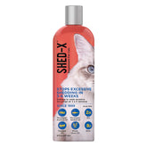 SynergyLabs Shed-X suplemento para gatos en frasco, pelaje saludable.