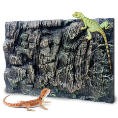 Sysmashing fondo tierra 3D para reptiles: crea un entorno natural y duradero.