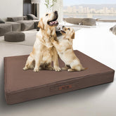 Sytopia cama para perros de 42 pulgadas con exterior impermeable, ideal para derrames.