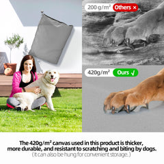 Confort suave de Sytopia para perros grandes, descanso relajante.