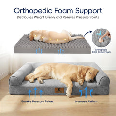 Sytopia cama para perro con forro impermeable protege espuma