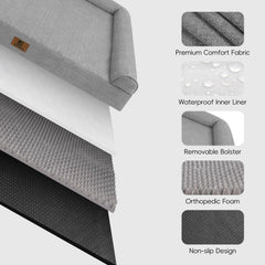 Forro interior impermeable que protege la espuma ante derrames