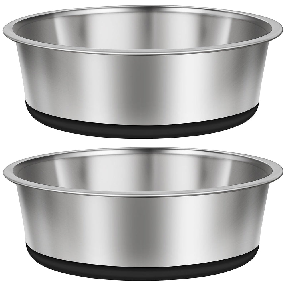 Taglory tazones para perros en acero inoxidable con capacidad de 11 tazas