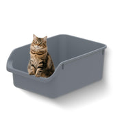TAILRYTH caja de arena con entrada baja, ideal para gatitos y gatos mayores.