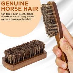 TAKAVU cerdas de pelo de caballo limpian profundo sin dañar telas delicadas.