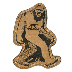 Tall Tails Big Jr. Juguete de cuero natural para buscar, ideal para sesiones de juego activo.