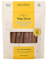 Tally's Ranch tiras de ternera para perros, premio sabroso durante el entrenamiento.