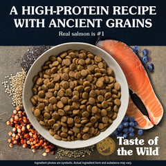 Taste Of The Wild granos antiguos: mezcla nutritiva para energía diaria.