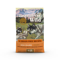 Taste of the Wild High Prairie para cachorro, alimento seco con bisonte y venado, proteína principal