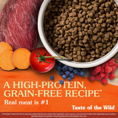 Taste of the Wild High Prairie, probióticos K9 para salud digestiva e inmunidad