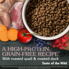 Taste of the Wild Lowland Creek pato asado, sabor carnoso para gatos