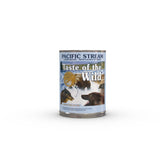 Taste of the Wild Pacific Stream con salmón en salsa, lata de 13.2 oz para perros activos.