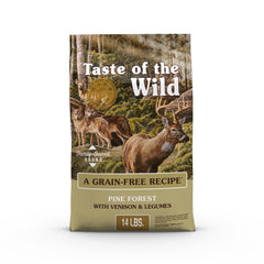 Taste of the Wild Venado Pine Forest, bolsa con proteína alta y carne real