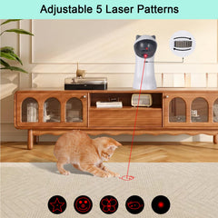 TBTeek gato juguete - 4 modos de velocidad para adaptarse a la energía del gato.