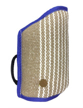 Tealover manga de entrenamiento para perro en yute natural, protección fiable durante prácticas.