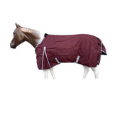 Tech Equestrian cobertor impermeable de lluvia 1200D protege al caballo de salpicaduras y viento.