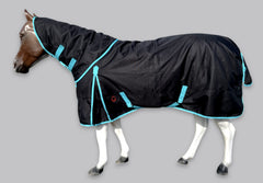 Tech Equestrian Rain Sheet capucha desmontable para protección contra la lluvia