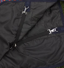 Tech Equestrian Rain Sheet sistema antivolteo en viento