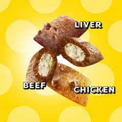 Temptations MixUps Backyard Cookout: mezcla de sabores pollo hígado y res para gatos