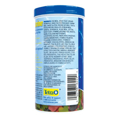 Porción diaria de TetraMarine Flakes para alimentación constante.