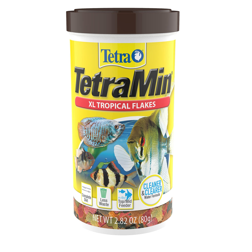 Tetramin XL Tropical Flakes en pote, alimento estable para peces tropicales