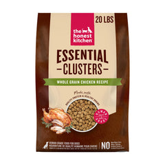 The Honest Kitchen Essential Clusters pollo grano entero 20lb: nutrición de alta calidad para perros activos