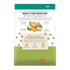 Aceite de salmón y probióticos en las croquetas para cachorros.
