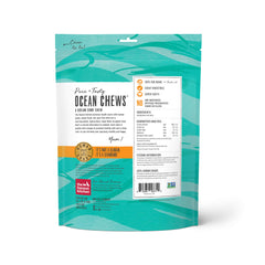The Honest Kitchen snacks para perros con bacalao, ideal para recompensas de entrenamiento.