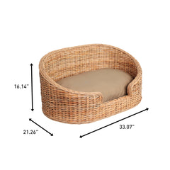 Cama apta para perros medianos a grandes de The LICKER STORE DBD1001B