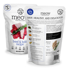 The New Zealand Natural Pet Food Co. Meow alto en proteína para gatos.