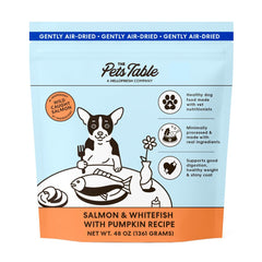 The Pets Table bolsa de comida sin granos con salmón y pescado blanco para perros.