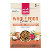 The Honest Kitchen: gránulos carne y avena para perros adultos, enfoque visual en proteína y cereal