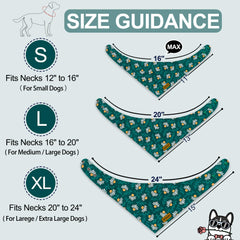 Bandana THLOH con botón de presión y ajuste rápido para cuello cómodo.